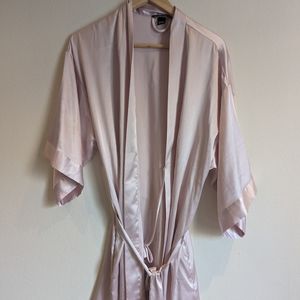 Pink Victoria Secret Silk Robe